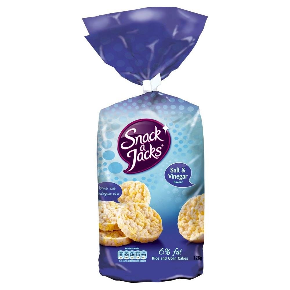 Snack-a-Jacks Jumbo Salt & Vinegar (126g)