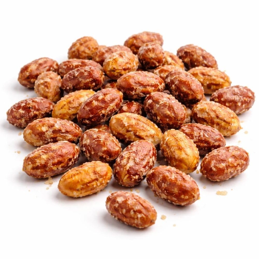 Sugar Toasted Peanuts - Sweet Crunchy Peanut Snack, Candied Style Peanuts for Parties & Sharing, 1 lb (Approx. 500 Pieces)