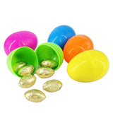 20 Pounds The Dreidel Company Easter Chocolate Golden Eggs - Gold Foil Wrapped Belgian Milk Chocolate Easter Eggs, Kosher Certified Dairy Party