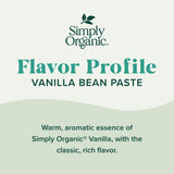 Simply Organic Vanilla Bean Paste, Organic, 2 Fluid Ounce