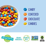 YumEarth Choco Yums, 5-0.7 Ounce Snack Packs, Allergy Friendly, Gluten Free, Non-GMO, Vegan, No Artificial Flavors or Dyes (Pack of 2)