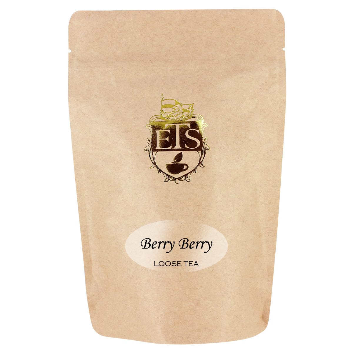 Berry Herbal Tea | Loose Leaf Fruit & Herb Tea Pouches - 16oz | Caffeine-Free | Hibiscus Elderberry Currant Blend | Refreshing Hot or Iced | Naturally