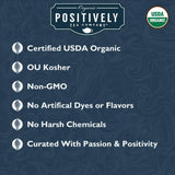 Organic Positively Tea Company, Passion Fruit Black Tea, Loose Leaf, 16 Ounce