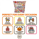 CANDYMAN Bulk Candy Individually Wrapped, 20 lb Variety Pack