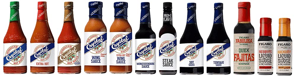 Figaro - Louisiana's Hickory Liquid Smoke & BBQ Marinade, 4 Ounce, Slow Roasted Hickory Flavor Indoors and Out