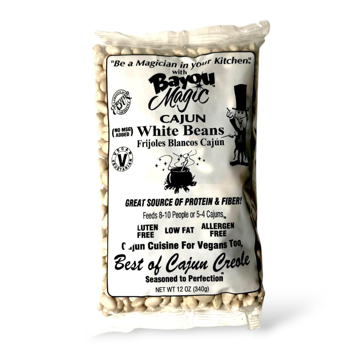 Bayou Magic Cajun White Beans (Pack of 6)