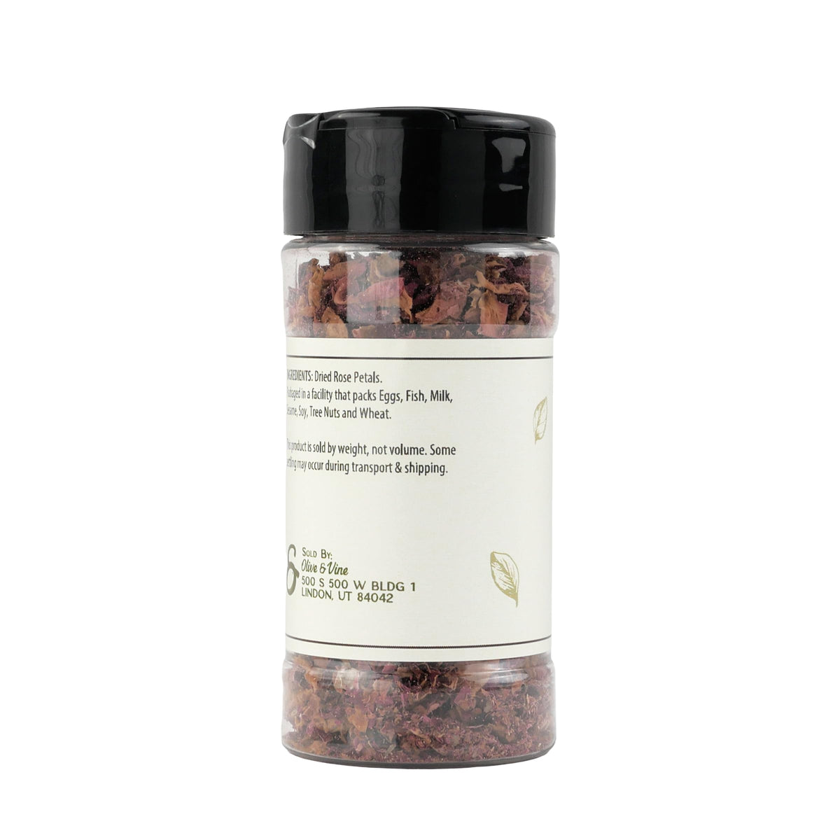 Olive & Vine Rose Petals, Floral Aroma, For Teas & Desserts, Rich Tradition, Authentic Taste, For Global Recipes (0.4 Ounce)