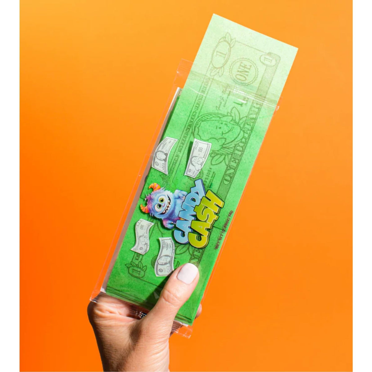 Candy Cash - Edible Paper Money Wafers - 14 Pieces Per 0.49 oz. Sleeve (Pack of 1, Strawberry)