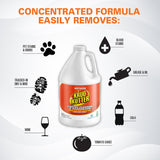 Krud Kutter CR012 Instant Carpet Cleaner/Stain Remover Plus Deodorizer, Gallon
