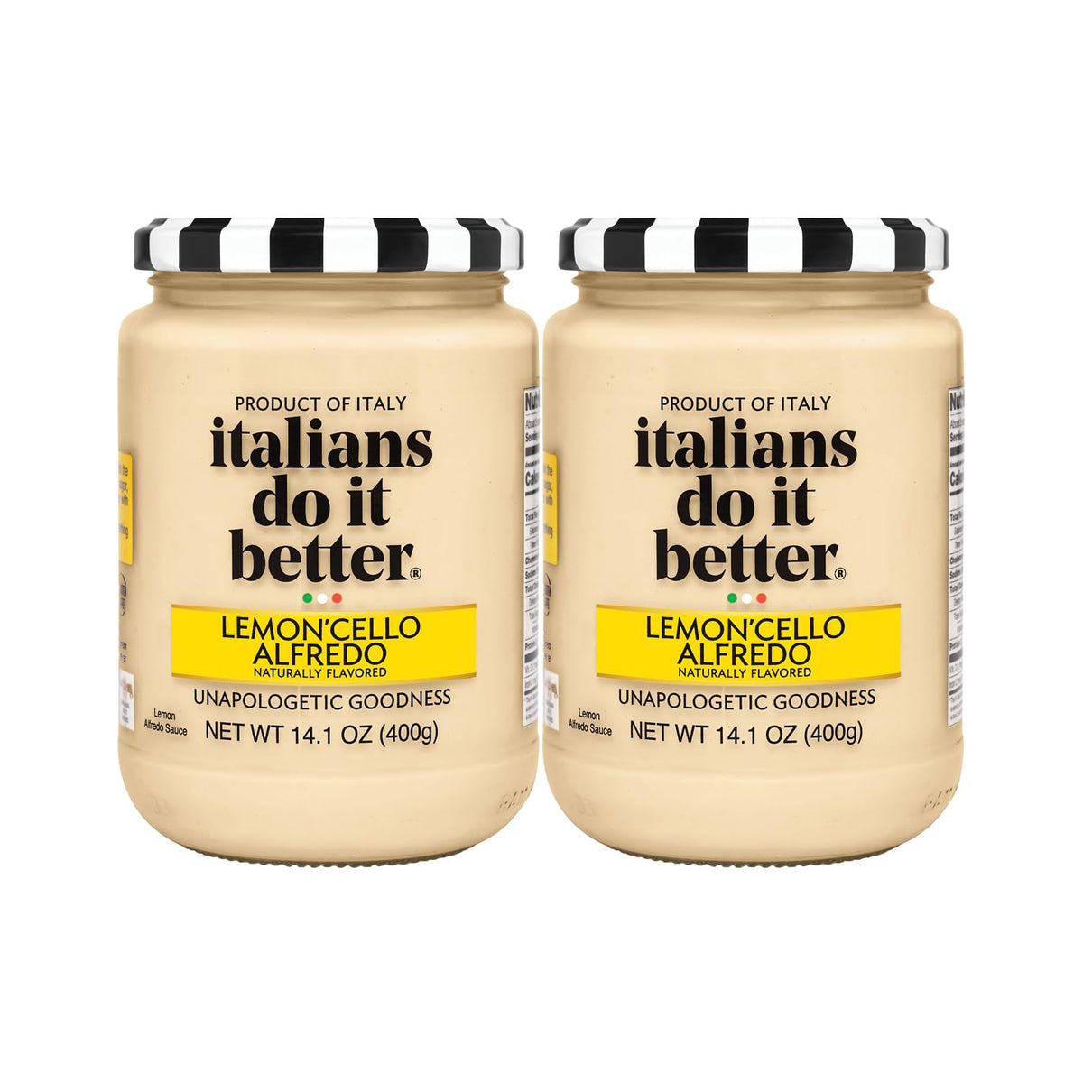 Italians Do It Better Alfredo Sauce (Lemon'cello 2 Pack)
