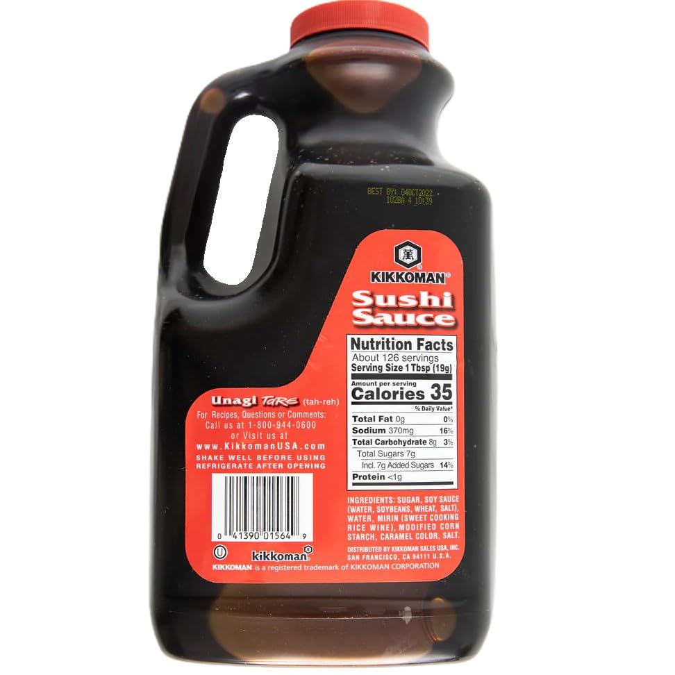 Kikkoman Sushi Sauce, 2.4 Kilogram -- 6 per case.
