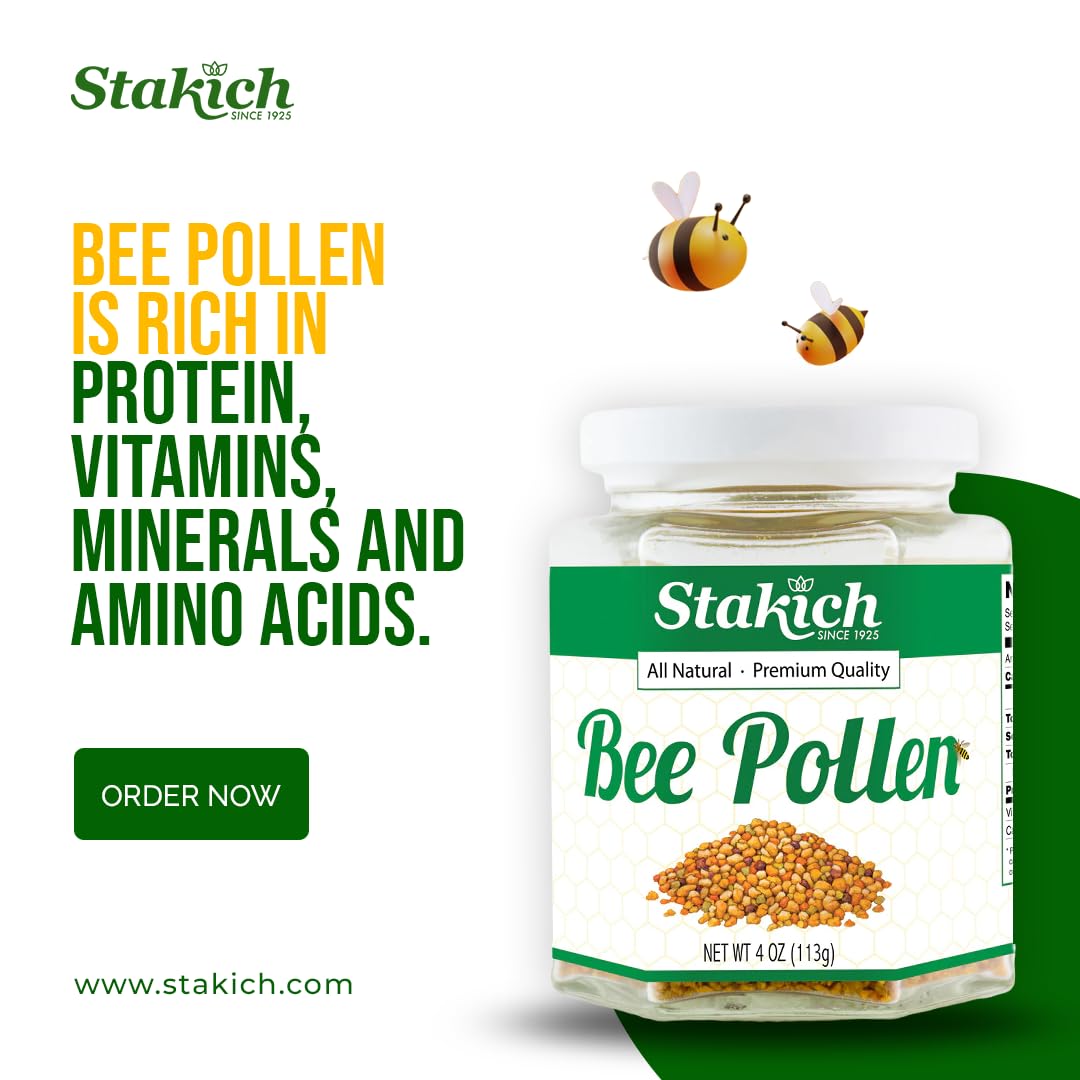 Stakich Bee Pollen Granules 2 Pound