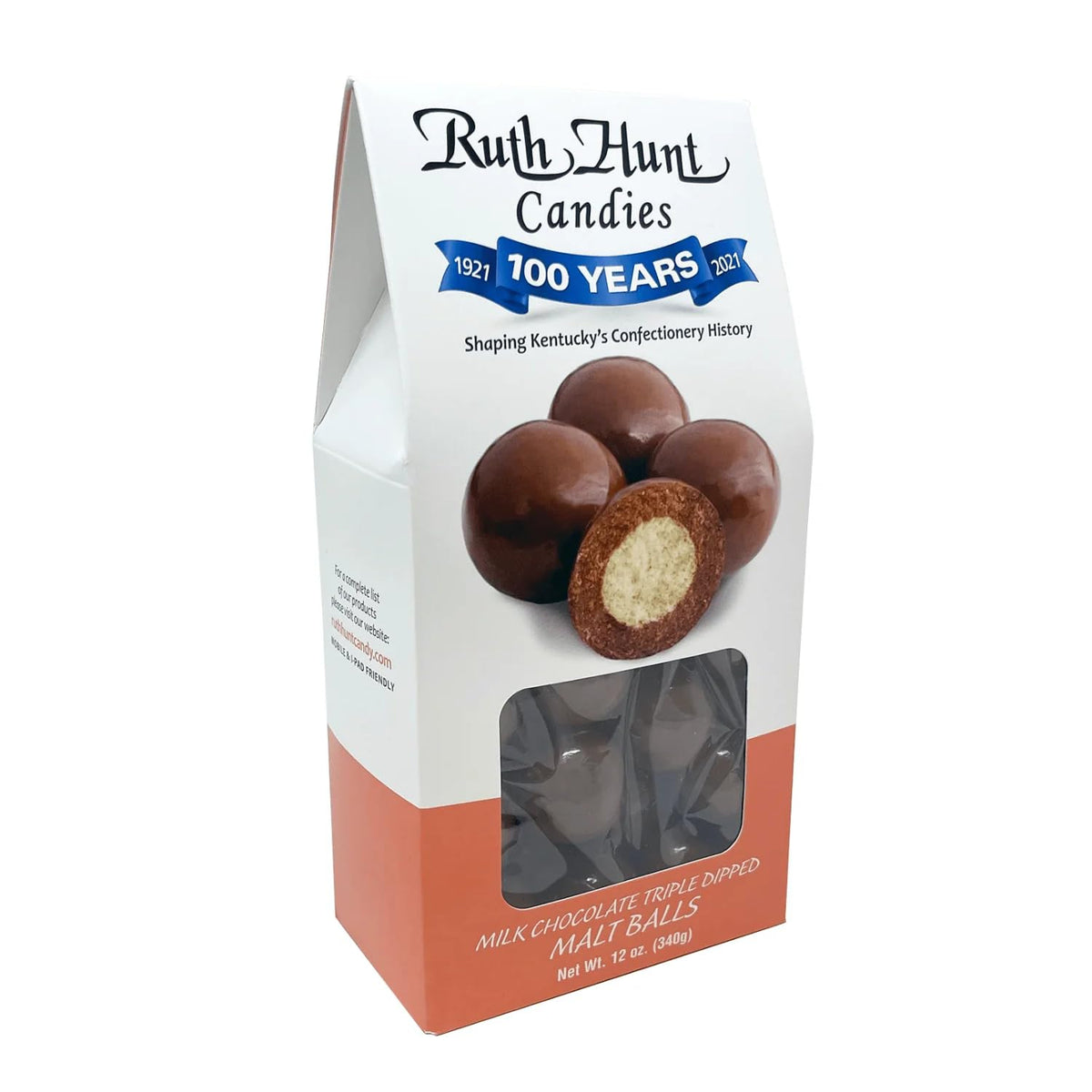 Ruth Hunt Candies Malted Milk Balls - 12 oz
