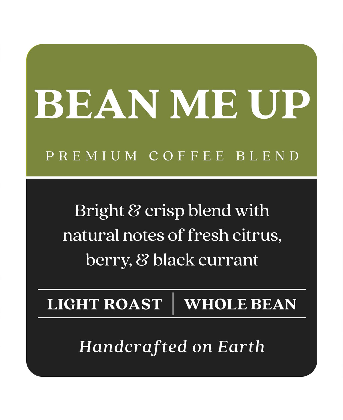 Copper Moon Light Roast Ground Coffee, Bean Me Up, 12 Ounce Bag
