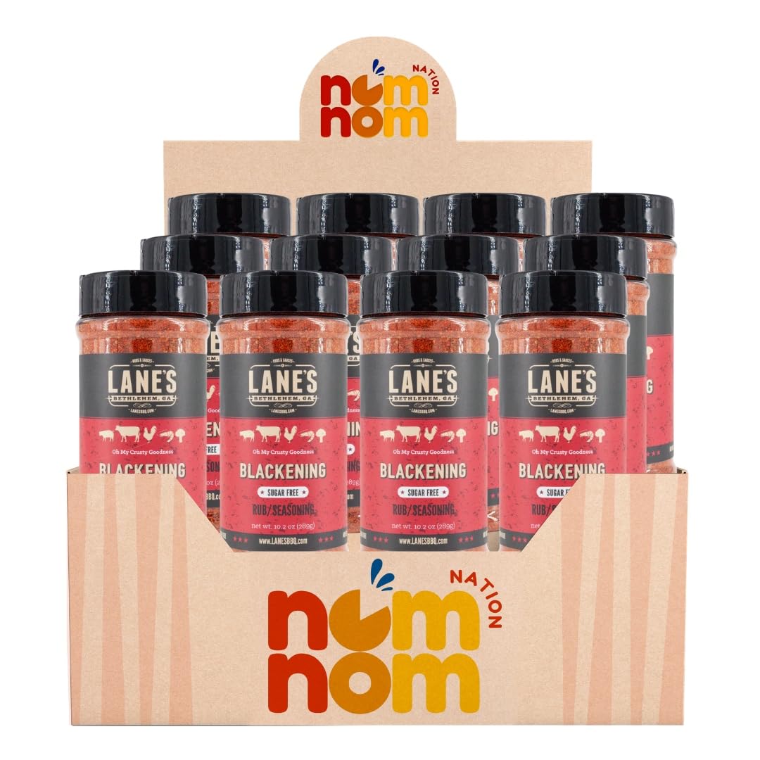 Rub Blackening - 2 x 10.2 oz Shaker - Cajun Seasoning and Blackened Seasoning for Chicken Rub - Salt Free Seasonings and Spices - Spiceology Spices 4