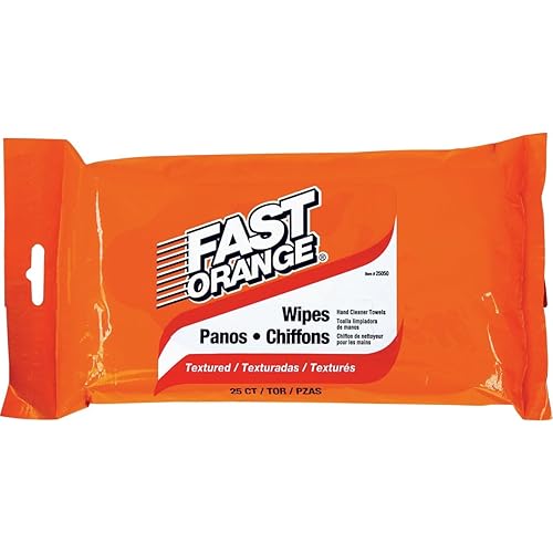 Fast Orange Hand Cleaner Wipes