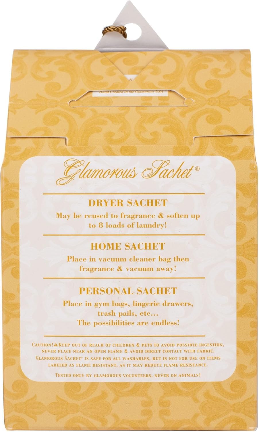 Elanze Designs Tyler Candle FRENCH MARKET - Glam Wash - 32 Ounce Liquid Laundry Detergent and Scented Sachet Bundle