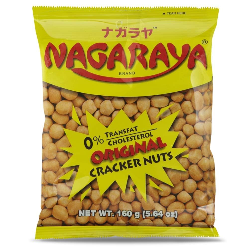 Nagaraya - Original Cracker Nuts, 160g (5.64oz), 5-pack