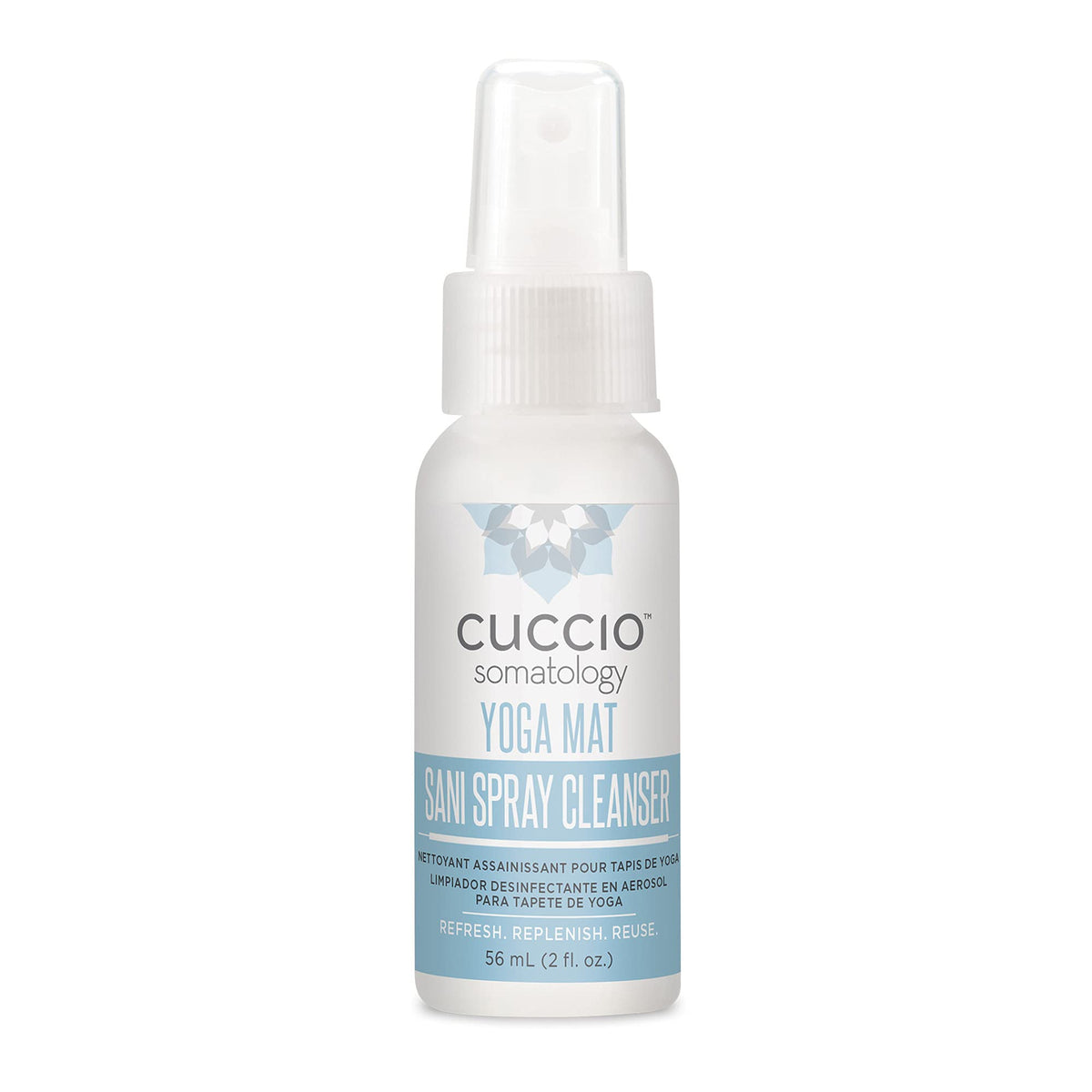 cuccio SOMATOLOGY Yoga Mat Sani Spray Cleanser, Single