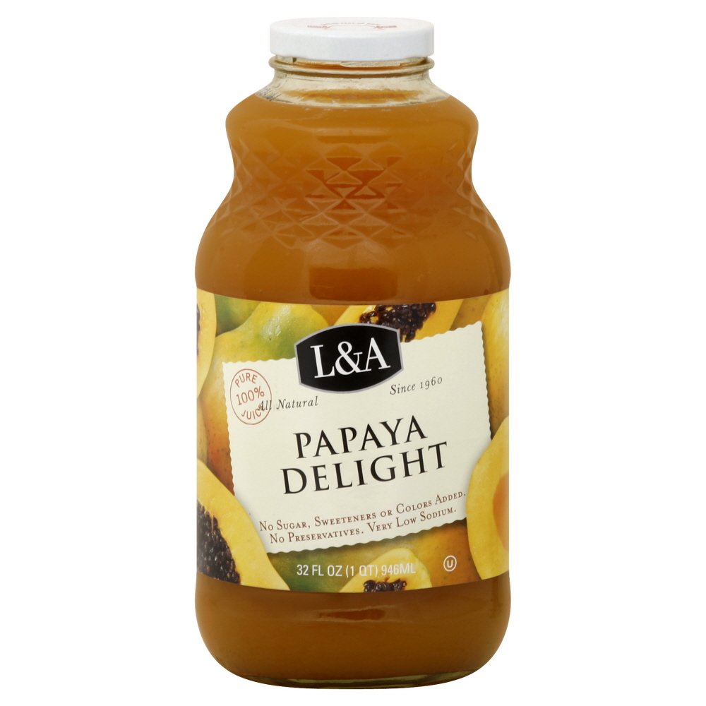 L & A Juice Juice Papaya Delight