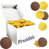 1820-Count St. Patrick's Day Chocolate Coins Leprechaun Lucky Gold Coins, Belgian Milk Chocolate Coins Nut-Free (1820-Pack)