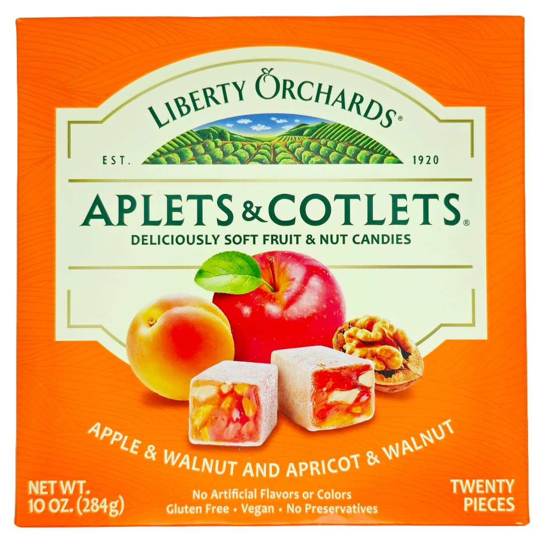 Liberty Orchards Berry Delights and Aplets & Cotlets 20 oz. Bundle