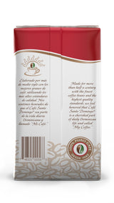 Café Santo Domingo, 8 oz Bag, Ground Coffee, Medium Roast - Product from the Dominican Republic (Pack of 4)