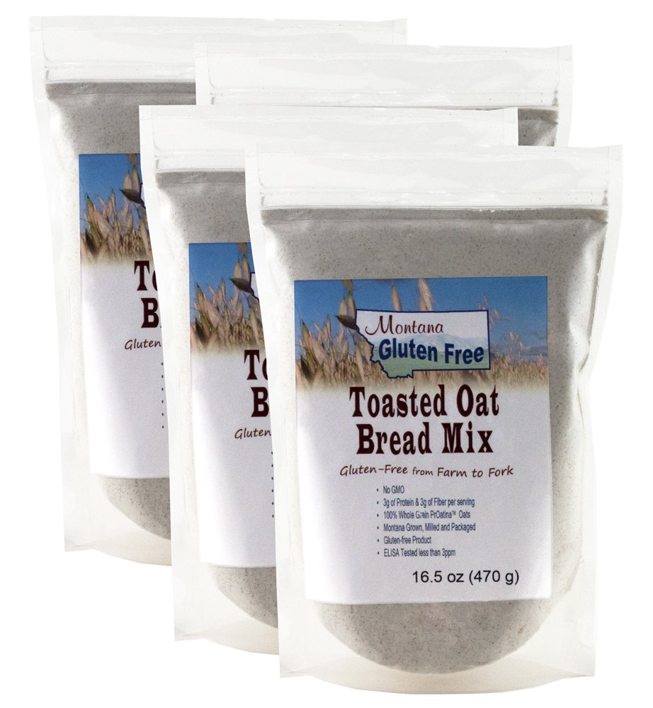 Gluten Free Toasted Oat Bread Mix - 4 Pack