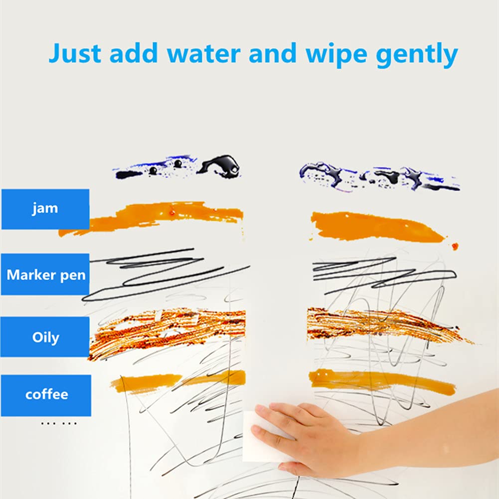 Magic Sponges Cleaning Eraser,50 Pack Melamine Sponge Foam Pads,Multi-Functional Household Cleaning Kitchen Dish Sponge
