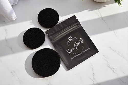Vacuum Odor Eliminator Scent Pads - Vacuum Deodorizer & Air Freshener for Upright, Stick, Bagless & Robot Vacuums | Safe for Kids & Pets | Clean