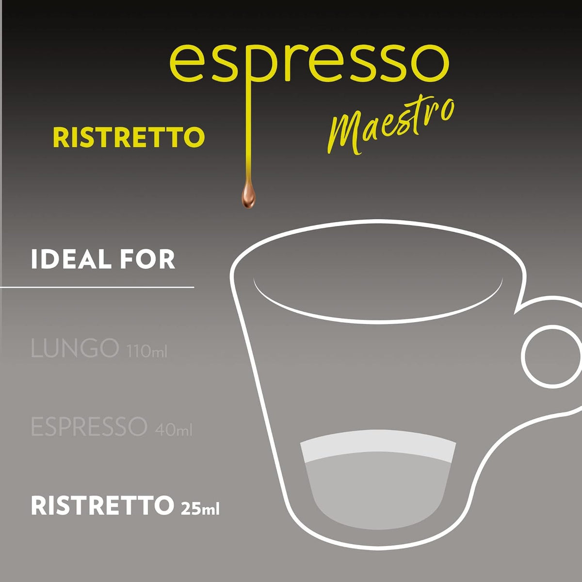 Lavazza Lavazza Ristretto Noble Dark Roast Coffee Capsules Compatible with Nespresso Original Machines, Ristretto, 10 Count (Pack of 6)