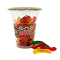 Fun Fruit Bites Gummy Worm Cup (Halal) (Pack 14)