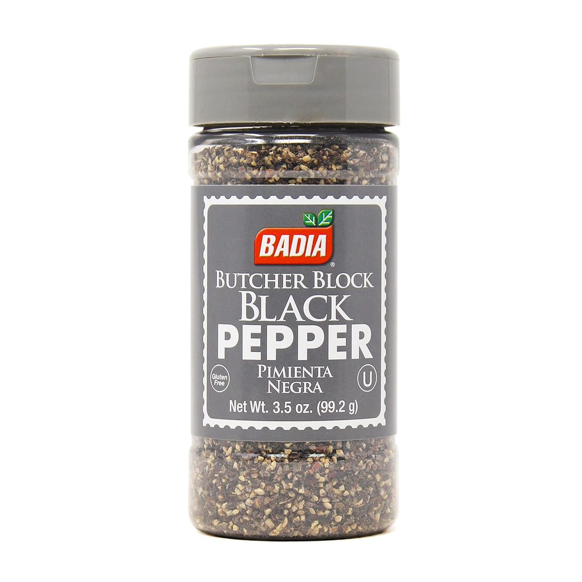 Badia Ground Black Pepper, 3.5 oz - Pure, Bold & Aromatic Spice for Cooking, Grilling & Seasoning