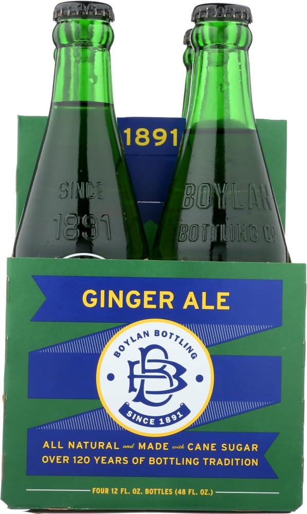 Boylan Soda, Ginger Ale, 12 Fl. Oz., 12 Count