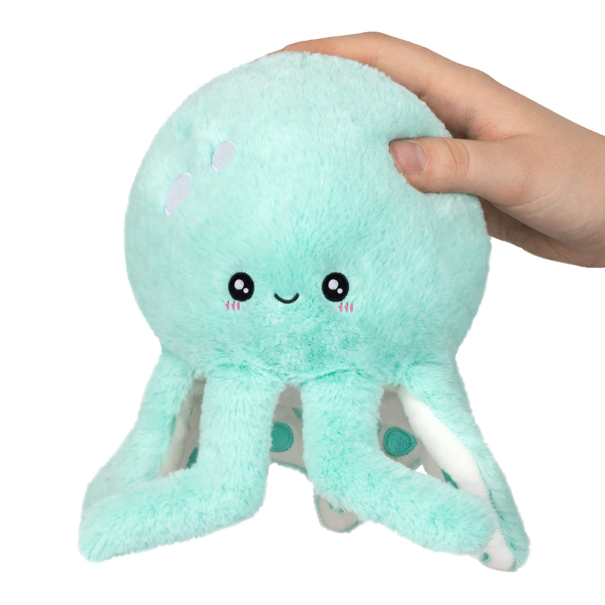 Squishable / Snugglemi Snackers Cute Octopus - Mint 6" Plush