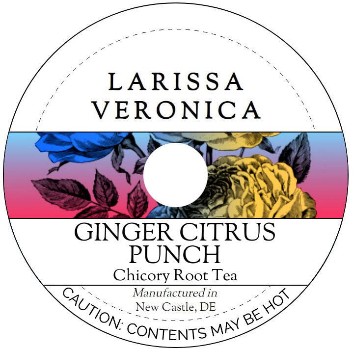 Ginger Citrus Punch Chicory Root Tea (Single Serve K-Cup Pods) (12 pods, ZIN: 578324) - 2 Pack