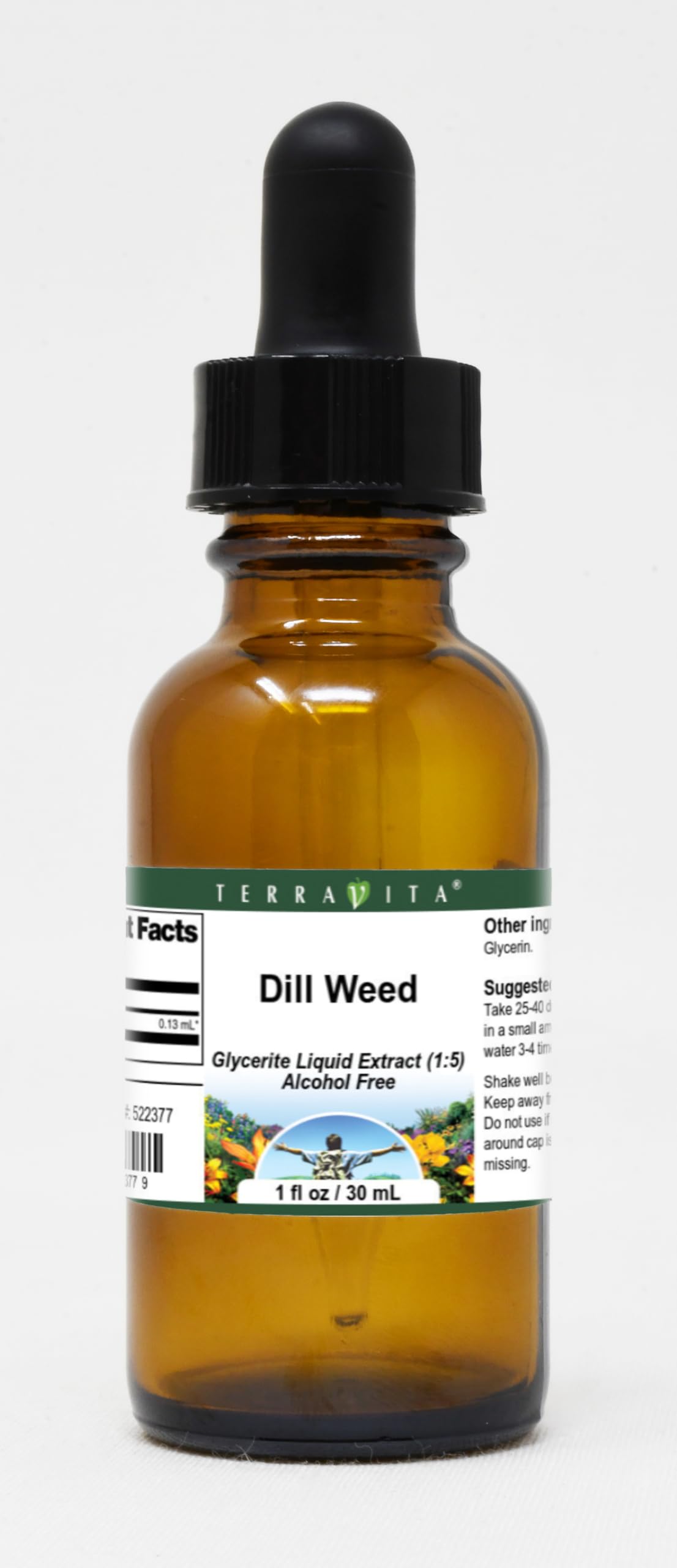 Dill Weed Glycerite Liquid Extract (1:5) - No Flavor (1 oz, ZIN: 522377) - 3 Pack