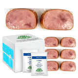 Salutem Vita - Cooked Boneless Ham Steaks, 24 oz - Pack of 4