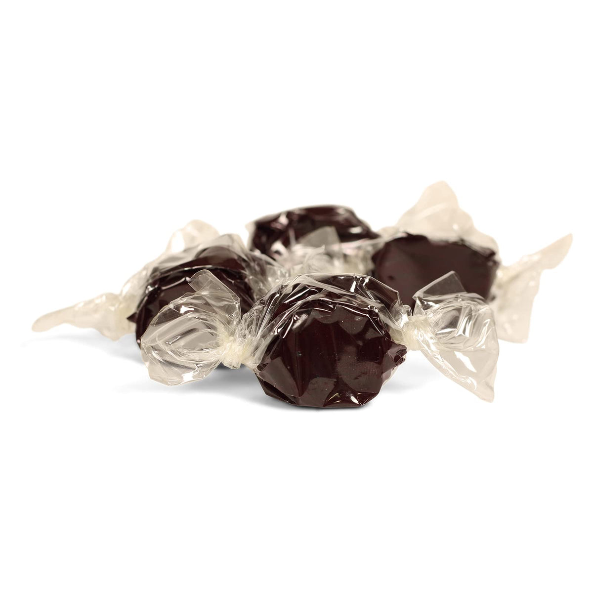 Black Licorice Flavored Taffy Chews by It's Delish, 5 lbs Bulk Bag - Individually Wrapped Gourmet Soft Fluff Taffies - Perfect Trick or Treat Candy