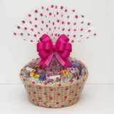 Customizable Gift Basket with Chocolates, Cookies, Snacks & Candy - Handcrafted by Mister Gift Basket - Perfect Birthday, Sympathy, Holiday, Thank