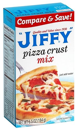 Jiffy PIZZA CRUST Mix 6.5oz (2 pack)