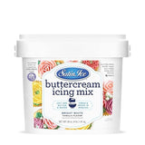 Satin Ice Bright White Buttercream Icing Mix For Cake Decorating (2 Pounds)
