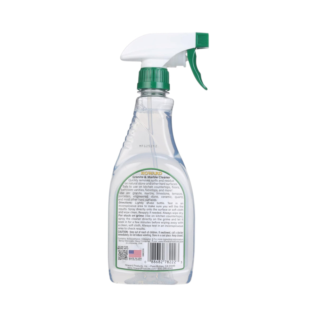 Howard Granite and Marble Cleaner 16 oz