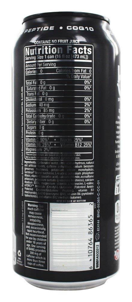 Bang Energy, 16 Fl Oz Can