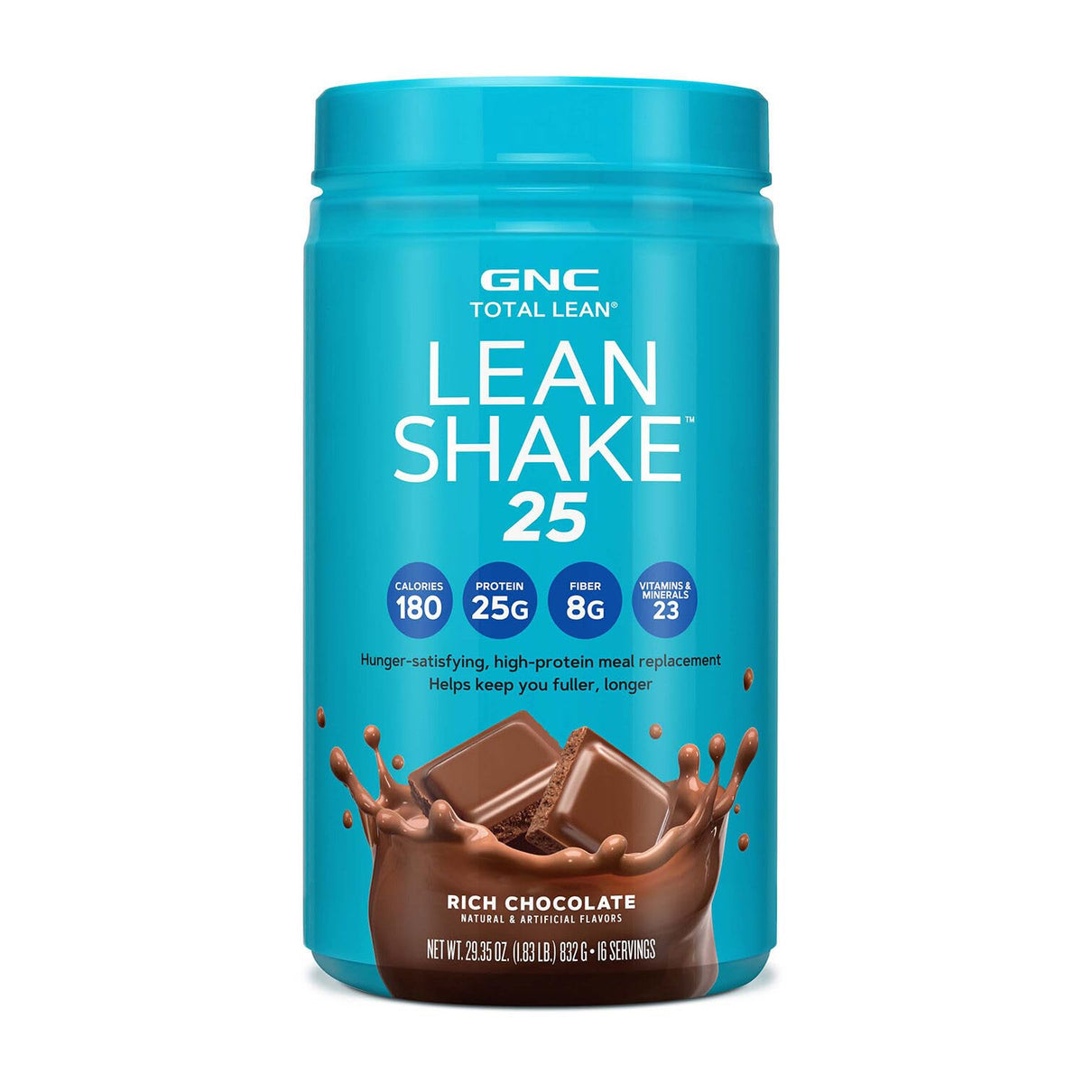GNC Total Lean Lean Shake 25 - Rich Chocolate (16 Servings)