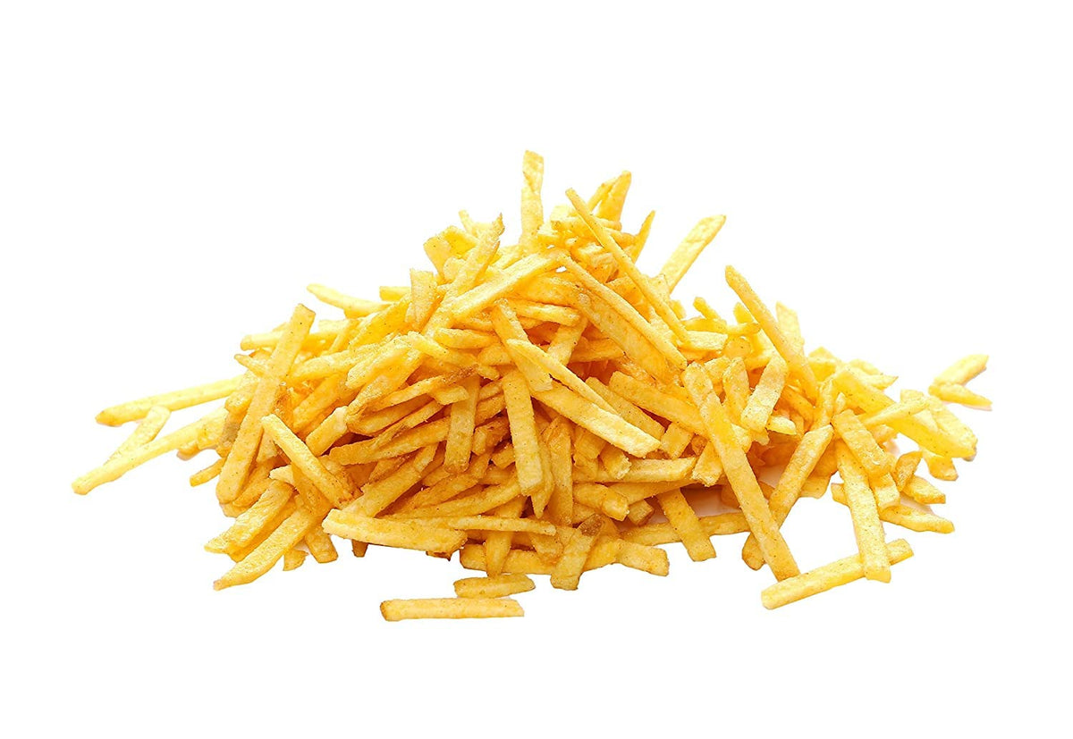Better Made Potato Sticks 5oz Canister- (Sour Cream & Onion, 12 Can Tray) - Shoestring Potato Sticks - Gluten Free - Crunchy, Crispy Snack from Fresh