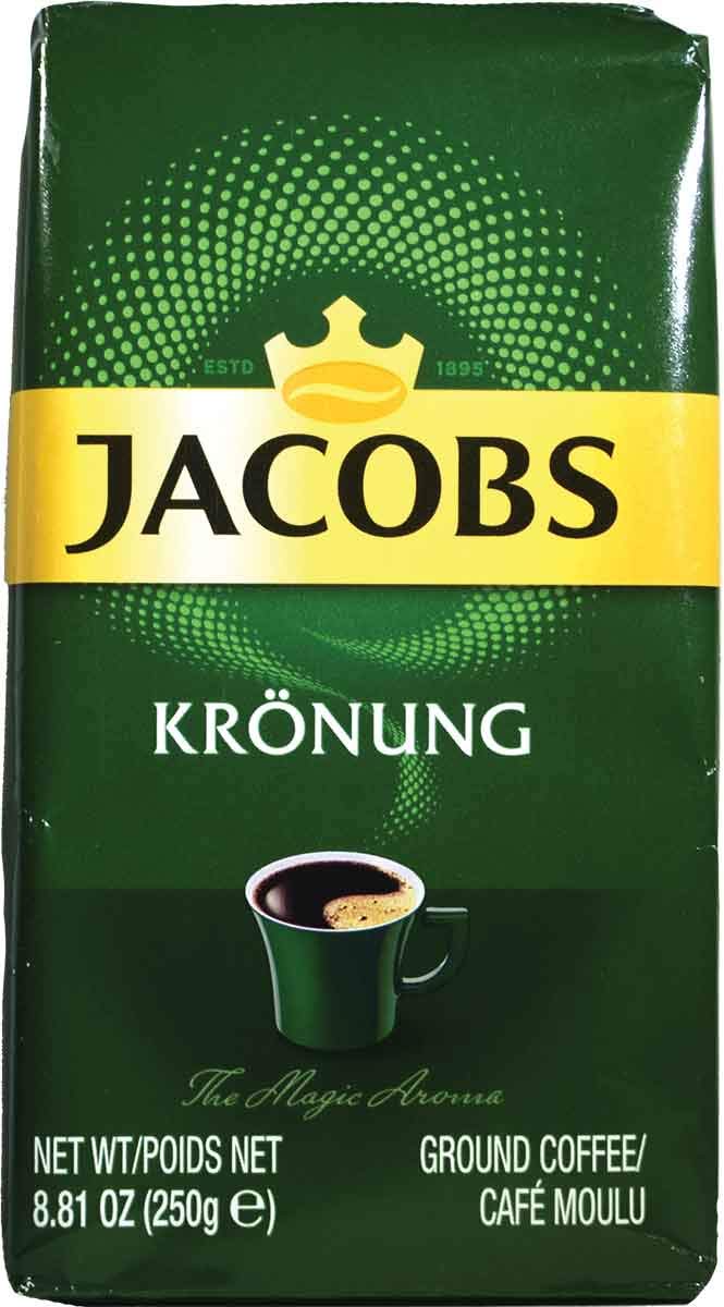 Jacob's Coffee Kronung Ground Coffee, 8.8 Ounce