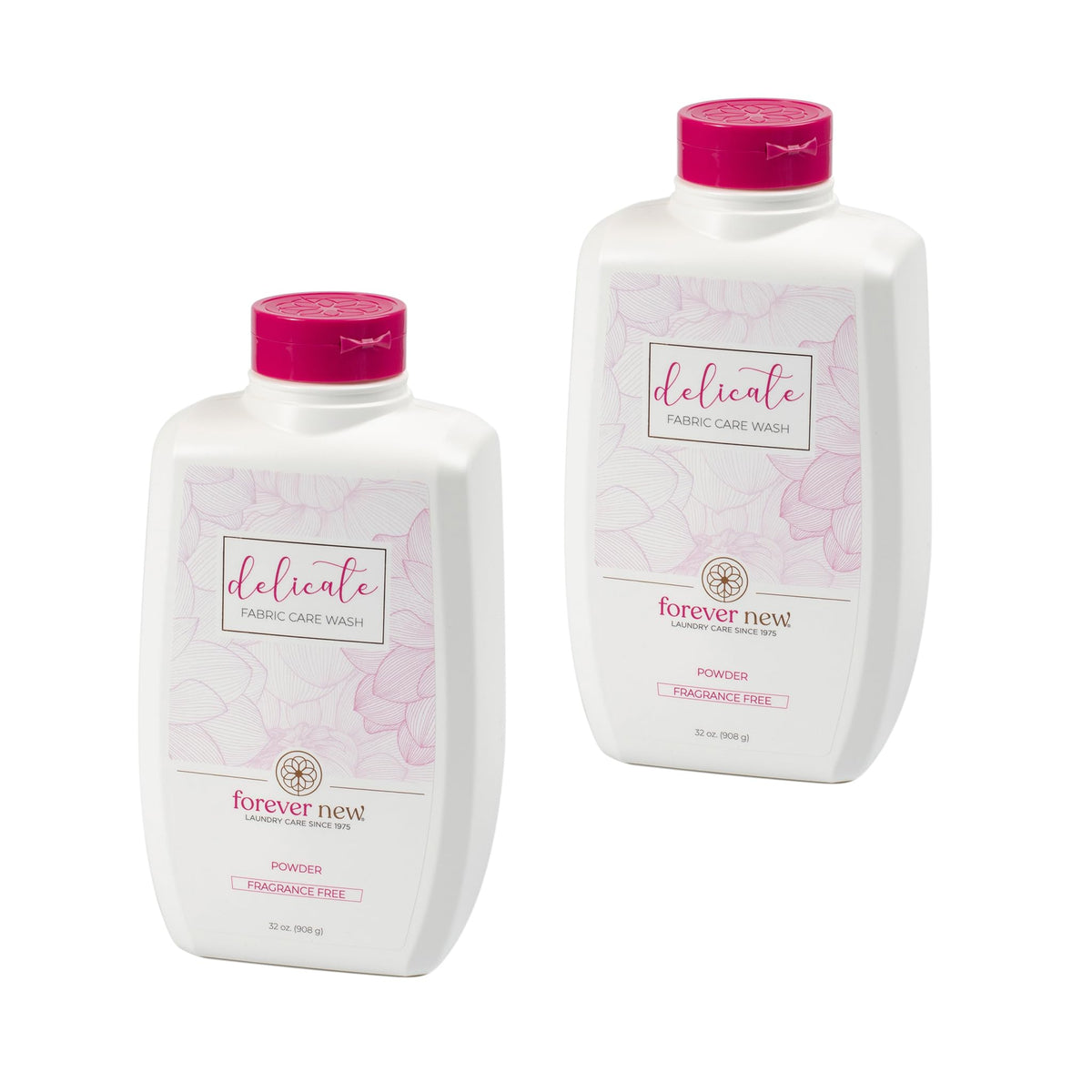 Forever New Granular Fabric Care Wash Unscented - 64oz (2pack) Natural Laundry Detergent