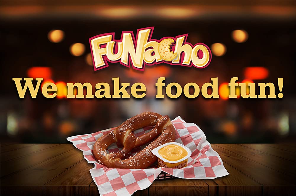 FUNacho Nacho Cheese Sauce | Delicious Cheese Dip | Perfect Condiment for Nachos, Hot Dogs, Pretzels and Cheese Fries | Gluten Free Queso De Nachos
