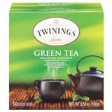 Twinings Green Tea Bags - Caffeinated Tea Made from Fresh Green Tea Leaves, Perfect for Hot or Iced Tea, 50 Count